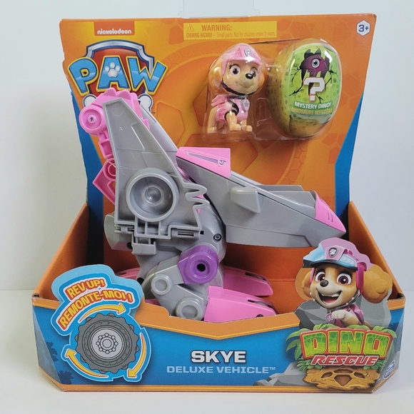 Paw Patrol Skye Dino Rescue Deluxe Vehicle Playset - Picture 5 of 8
